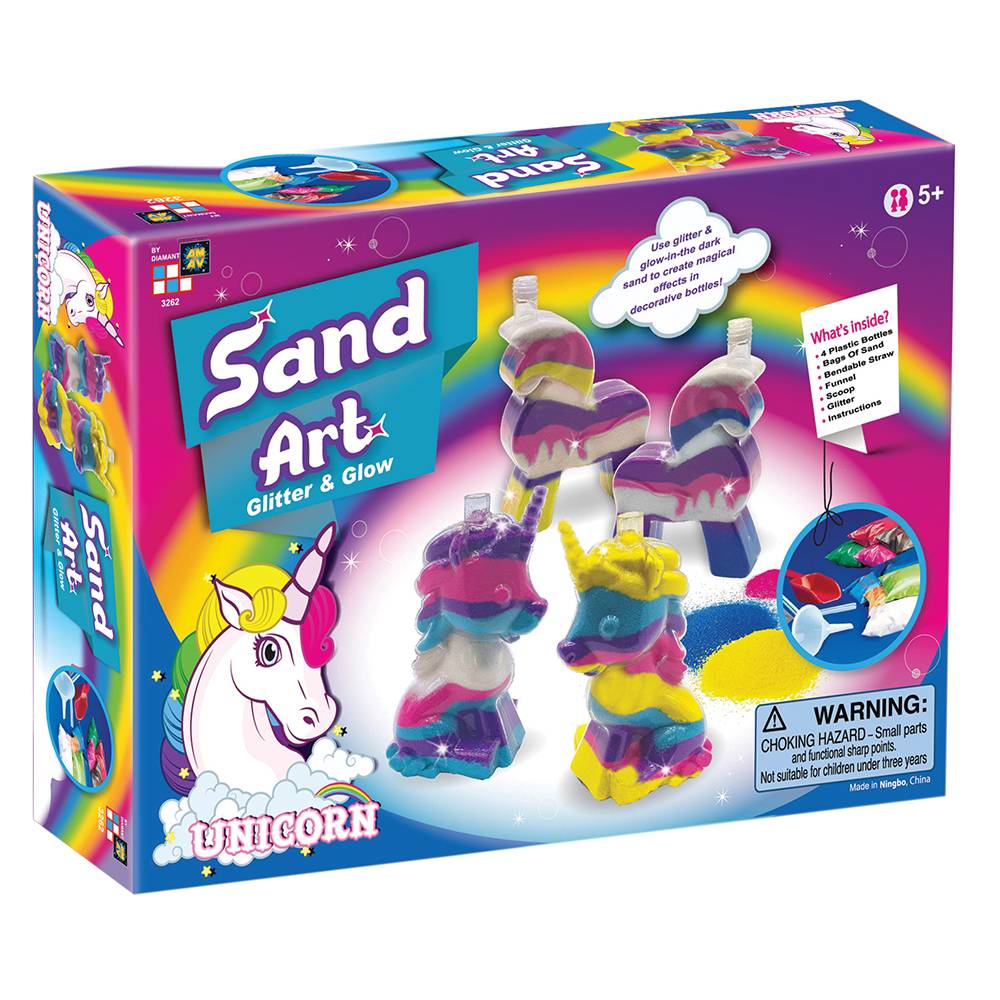 3262 Sand Art Glitter And Glow דיאמנט Box 3402