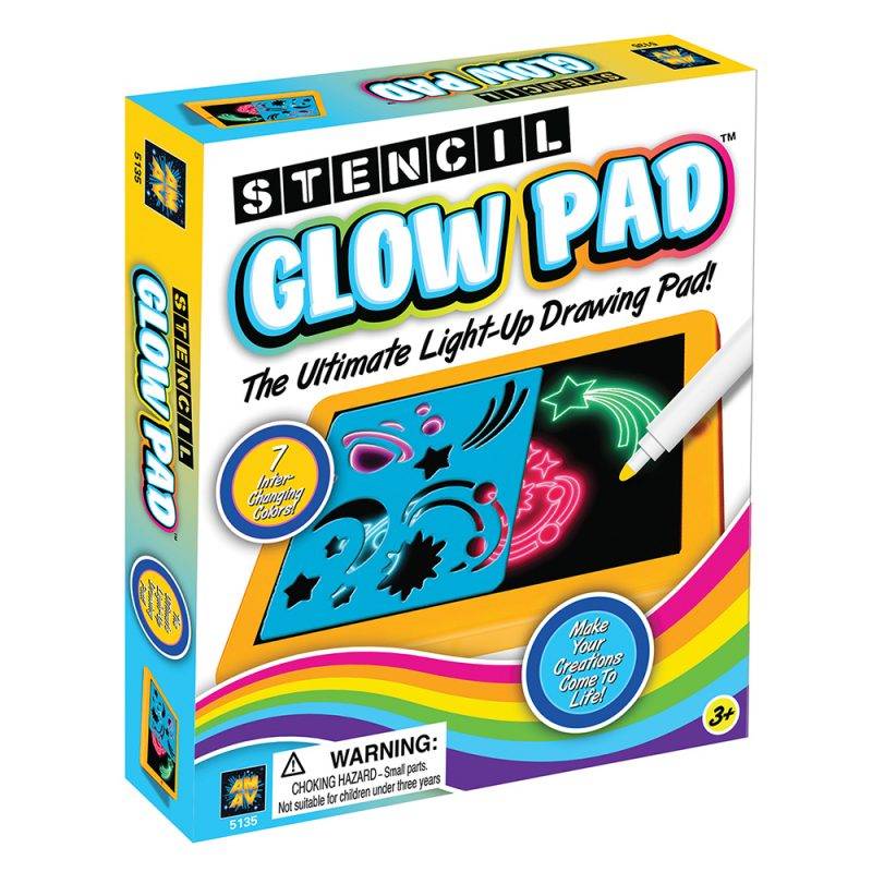 Bluebells India LED Light Up 3D Magic Erasable Drawing Pad Kids